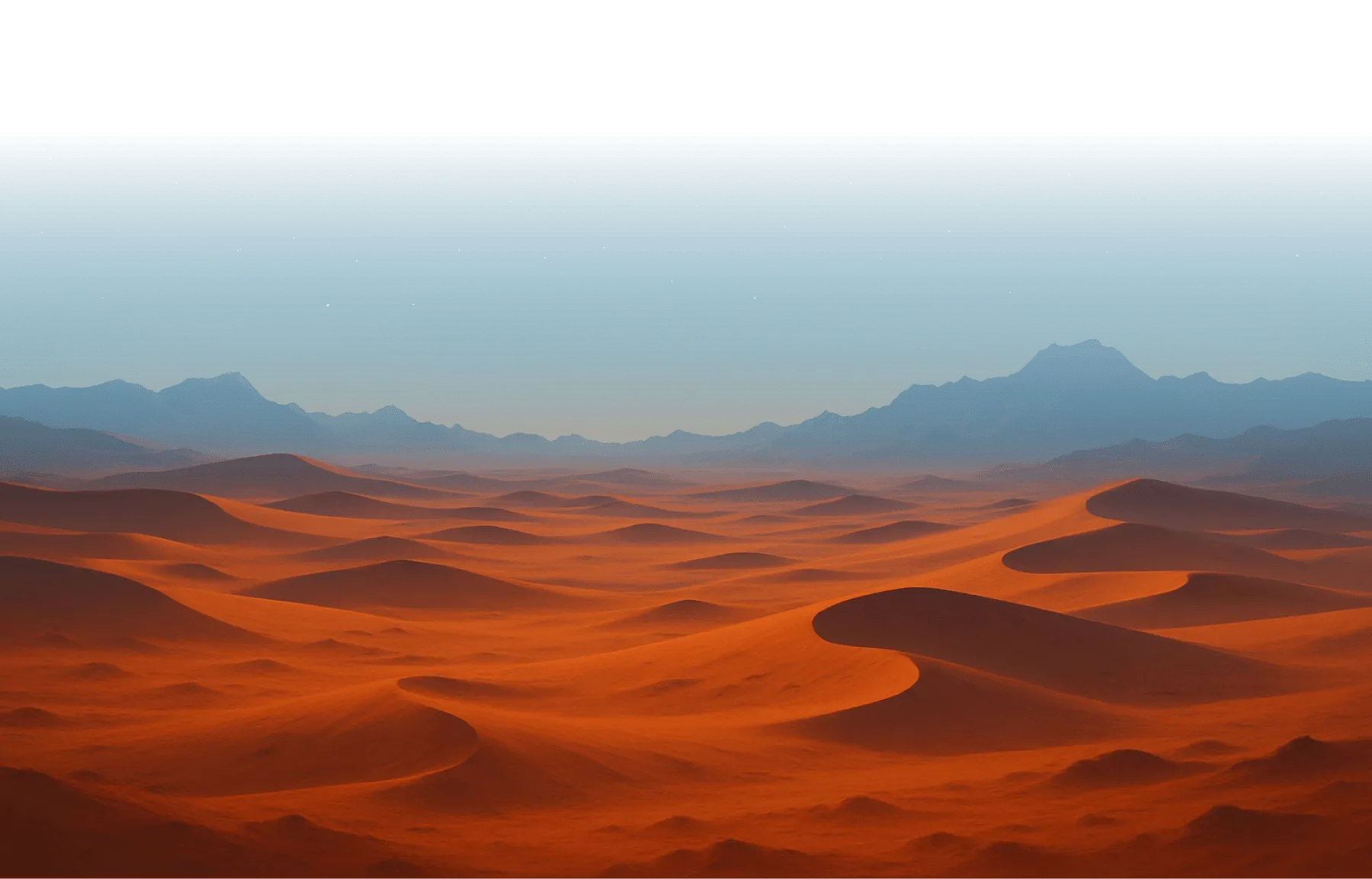 Martian sand dunes